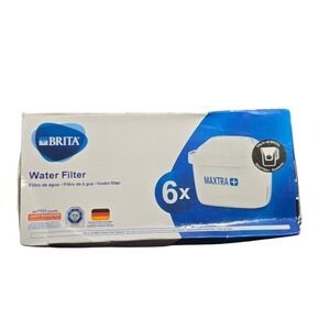 6x Brita Maxtra Plus Water Filter Cartridge Factory Sealed Filters